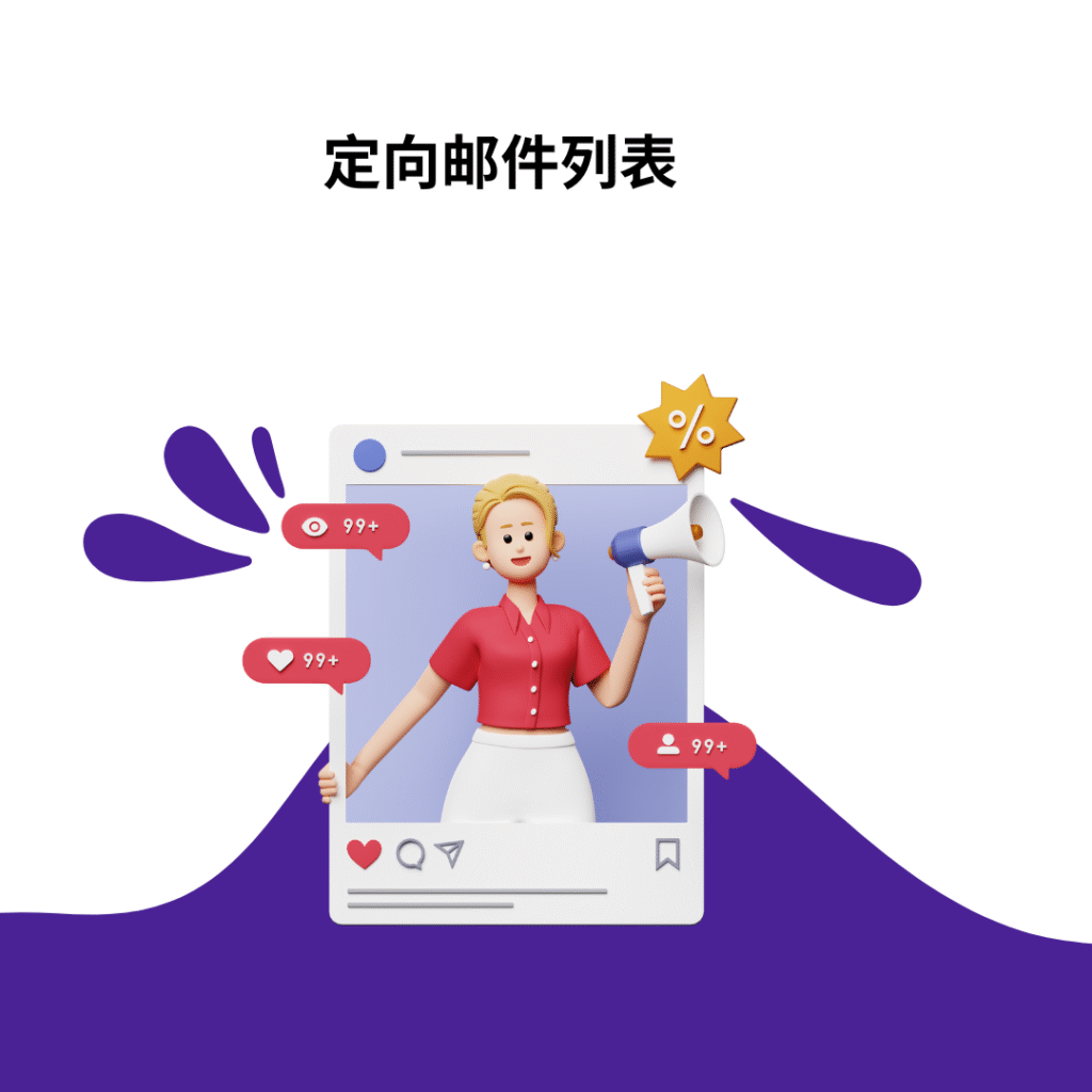 定向邮件列表